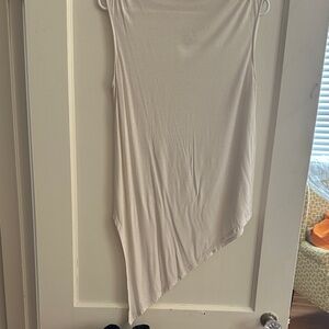 Michael Stars Cream Asymmetrical Skirt